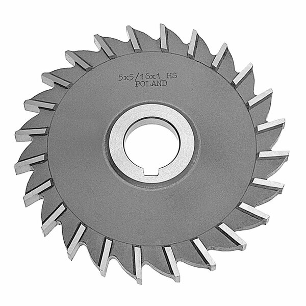 Stm 412 x 38 x 114 Bore HSS Plain Tooth Milling Cutter 125890